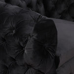 Luxurious 3 Seater sofa Black