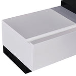 High Gloss Finish TV Cabinet Black & White Glossy Colour