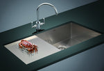 960x450mm Handmade Stainless Steel Undermount / Topmount Kitchen Sink with Waste
