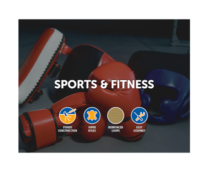 Floor To Ceiling Ball Boxing Punching Bag