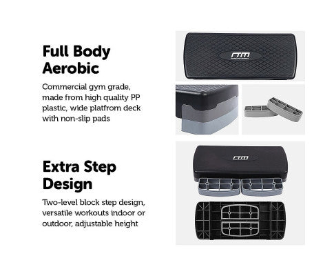 Aerobic Workout 2 Block Bench Step - Melbourne Home & Living