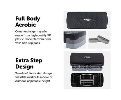 Aerobic Workout 2 Block Bench Step - Melbourne Home & Living