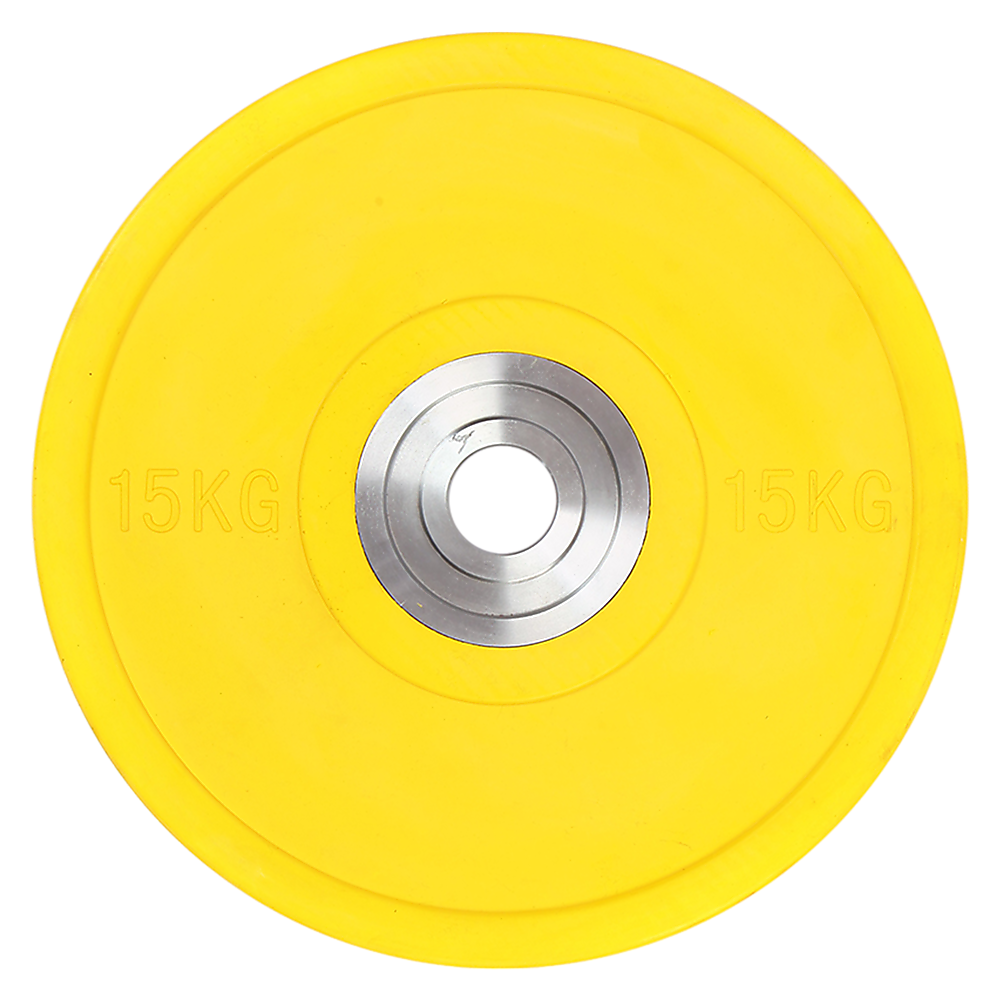 15KG PRO Olympic Rubber Bumper Weight Plate - Melbourne Home & Living