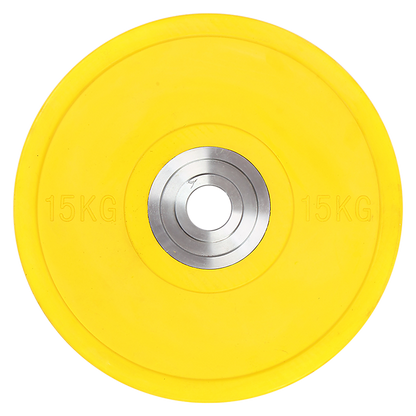 15KG PRO Olympic Rubber Bumper Weight Plate - Melbourne Home & Living