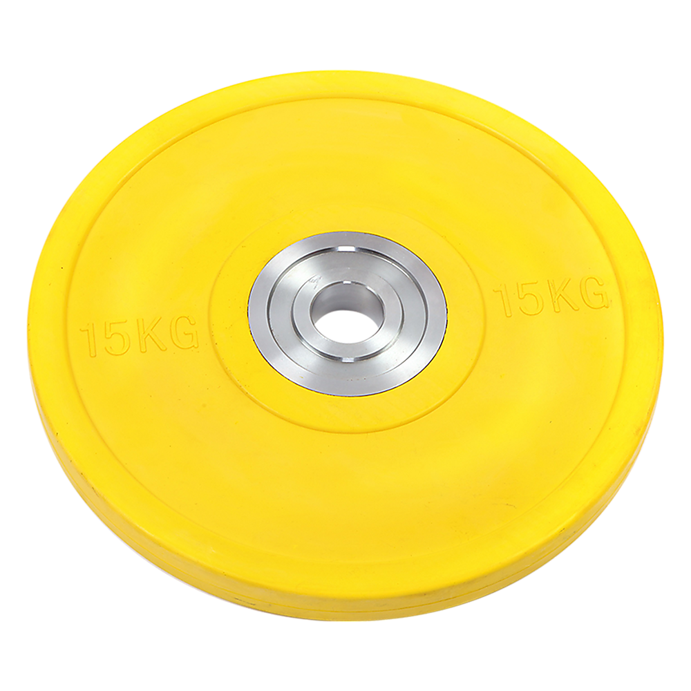 15KG PRO Olympic Rubber Bumper Weight Plate - Melbourne Home & Living