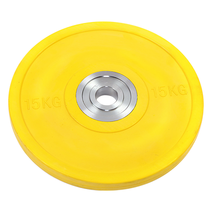 15KG PRO Olympic Rubber Bumper Weight Plate - Melbourne Home & Living