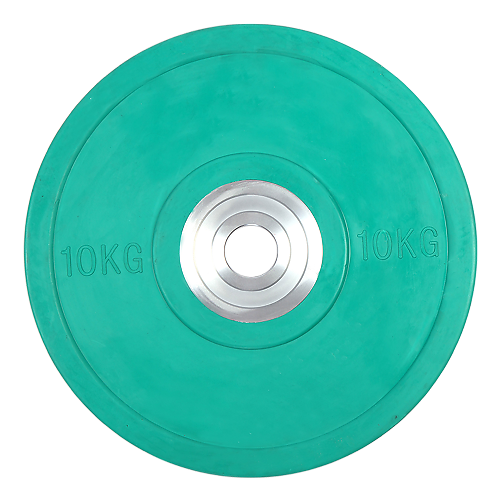 10KG PRO Olympic Rubber Bumper Weight Plate - Melbourne Home & Living