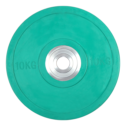 10KG PRO Olympic Rubber Bumper Weight Plate - Melbourne Home & Living