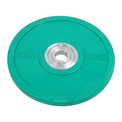 10KG PRO Olympic Rubber Bumper Weight Plate - Melbourne Home & Living