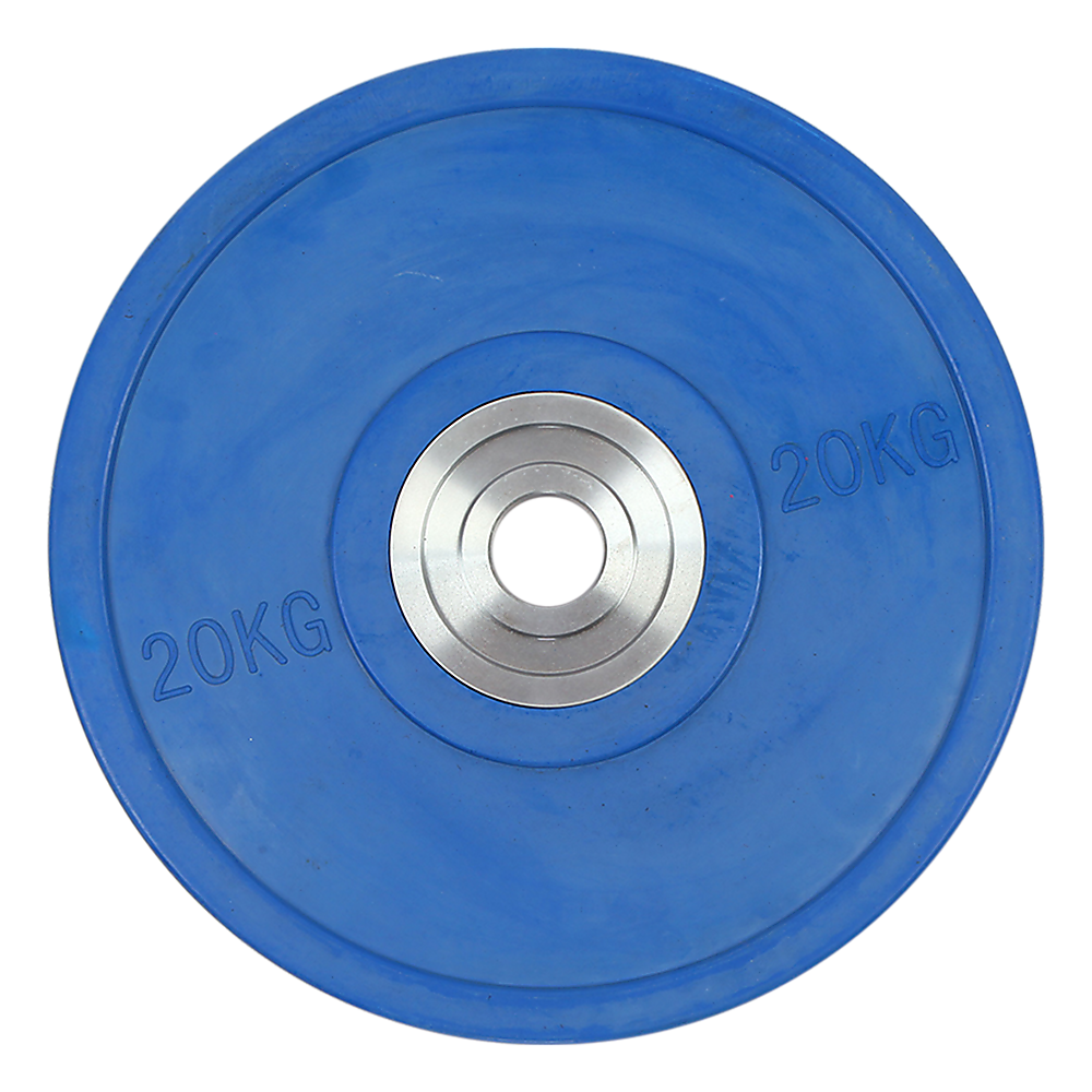 20KG PRO Olympic Rubber Bumper Weight Plate - Melbourne Home & Living