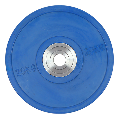 20KG PRO Olympic Rubber Bumper Weight Plate - Melbourne Home & Living
