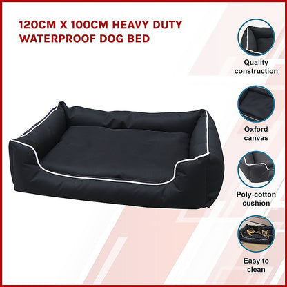 Heavy Duty Waterproof Dog Bed - Extra Large - Melbourne Home & Living