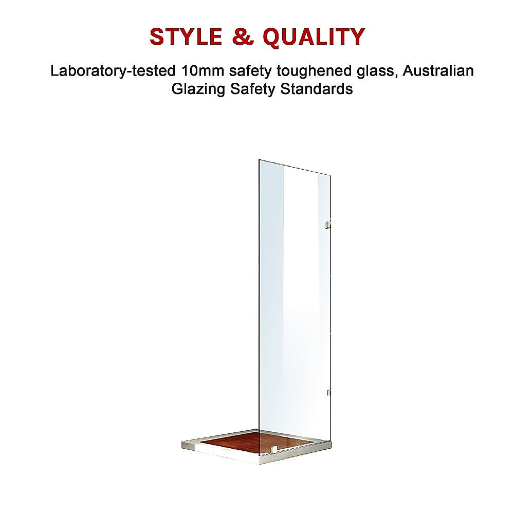 800x800mm Walk In Wetroom Shower System By Della Francesca - Melbourne Home & Living
