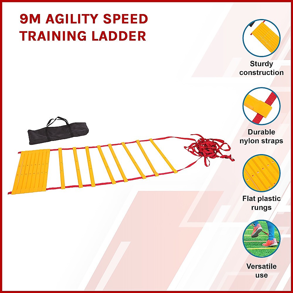 9m Agility Speed Training Ladder - Melbourne Home & Living