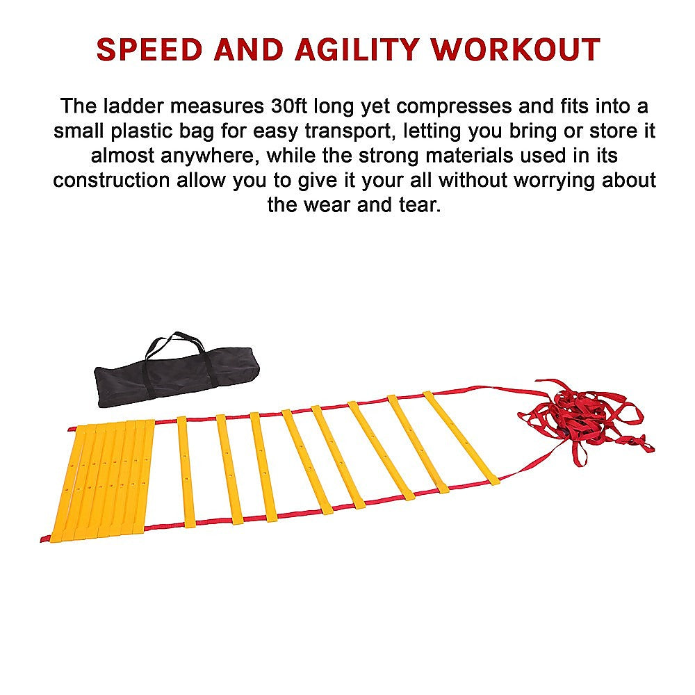 9m Agility Speed Training Ladder - Melbourne Home & Living