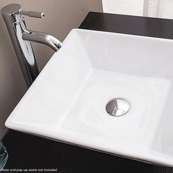 Bathroom Ceramic Rectangular Above Countertop Basin for Vanity - Melbourne Home & Living