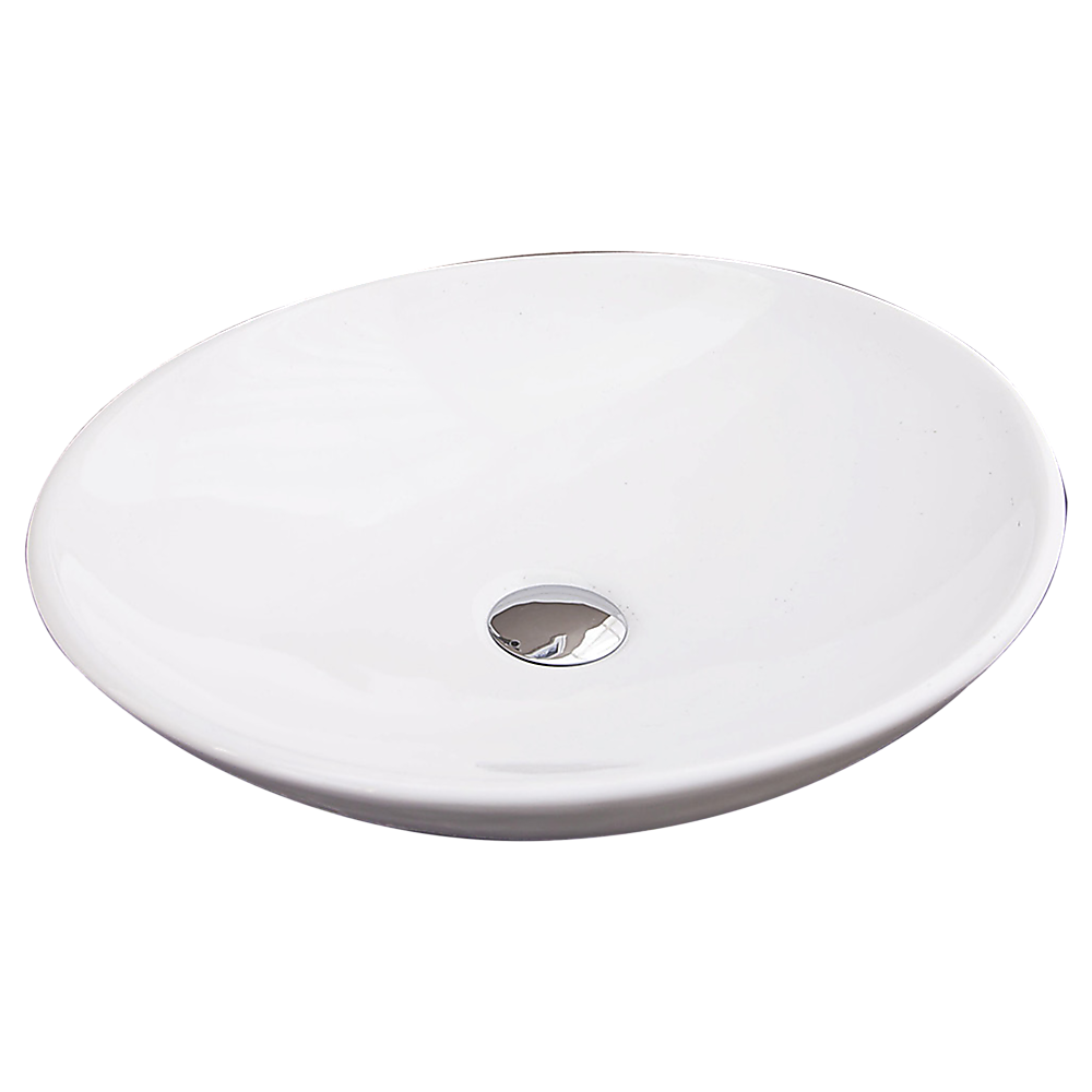 Bathroom Ceramic Oval Above Countertop Basin for Vanity - Melbourne Home & Living