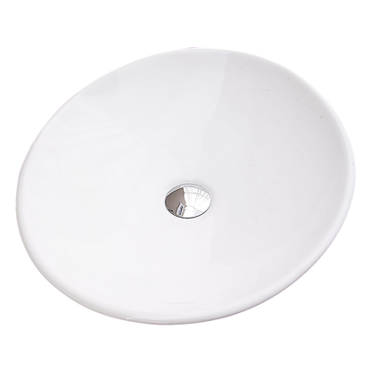 Bathroom Ceramic Oval Above Countertop Basin for Vanity - Melbourne Home & Living