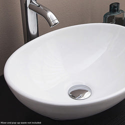 Above Counter Bathroom Vanity Oval Ceramic Basin - Melbourne Home & Living