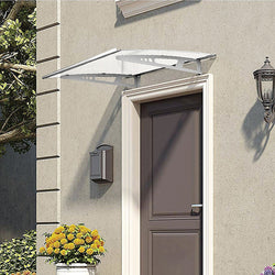 DIY Outdoor Awning Cover 1.4m x 1m Polycarbonate - Melbourne Home & Living