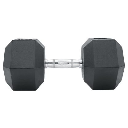 20KG Commercial Rubber Hex Dumbbell Gym Weight - Melbourne Home & Living