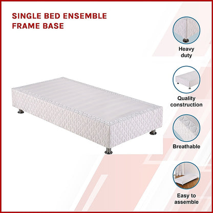 Single Bed Ensemble Frame Base - Melbourne Home & Living