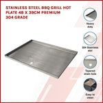 Stainless Steel BBQ Hot Plate