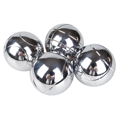 Deluxe Boules Bocce 8 Alloy Ball Set with Wooden Case - Melbourne Home & Living