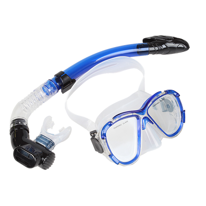 Snorkeling Swimming Diving Mask & Snorkel - Quality Tempered Glass - Melbourne Home & Living