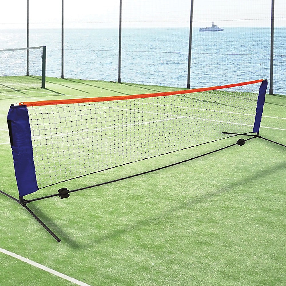 6 Meters Portable Foldable Mini Tennis Net & Post Set - Melbourne Home & Living