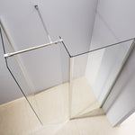 1200x800mm Walk in Shower Enclosure Safety Glass Shower By Della Francesca