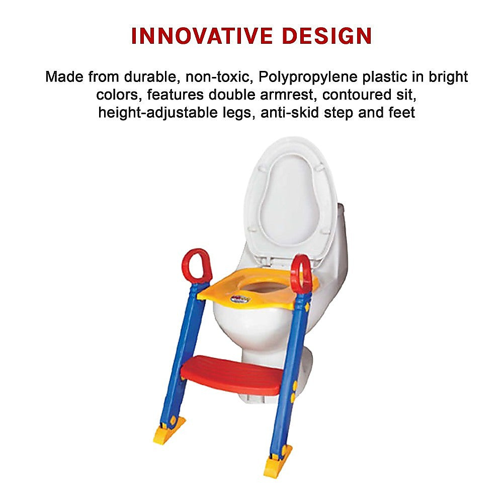Kids Toilet Ladder Toddler Potty Training Seat - Melbourne Home & Living