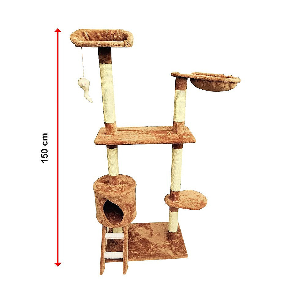122 cm Cat tree Scratching Post - Melbourne Home & Living