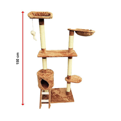 122 cm Cat tree Scratching Post - Melbourne Home & Living