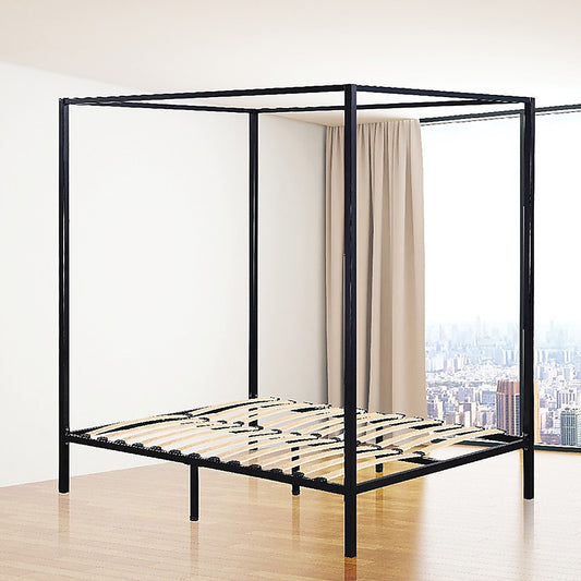 4 Four Poster Double Bed Frame - Melbourne Home & Living