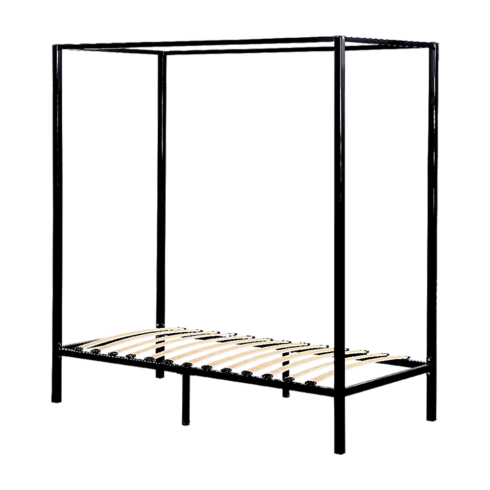 4 Four Poster Single Bed Frame - Melbourne Home & Living