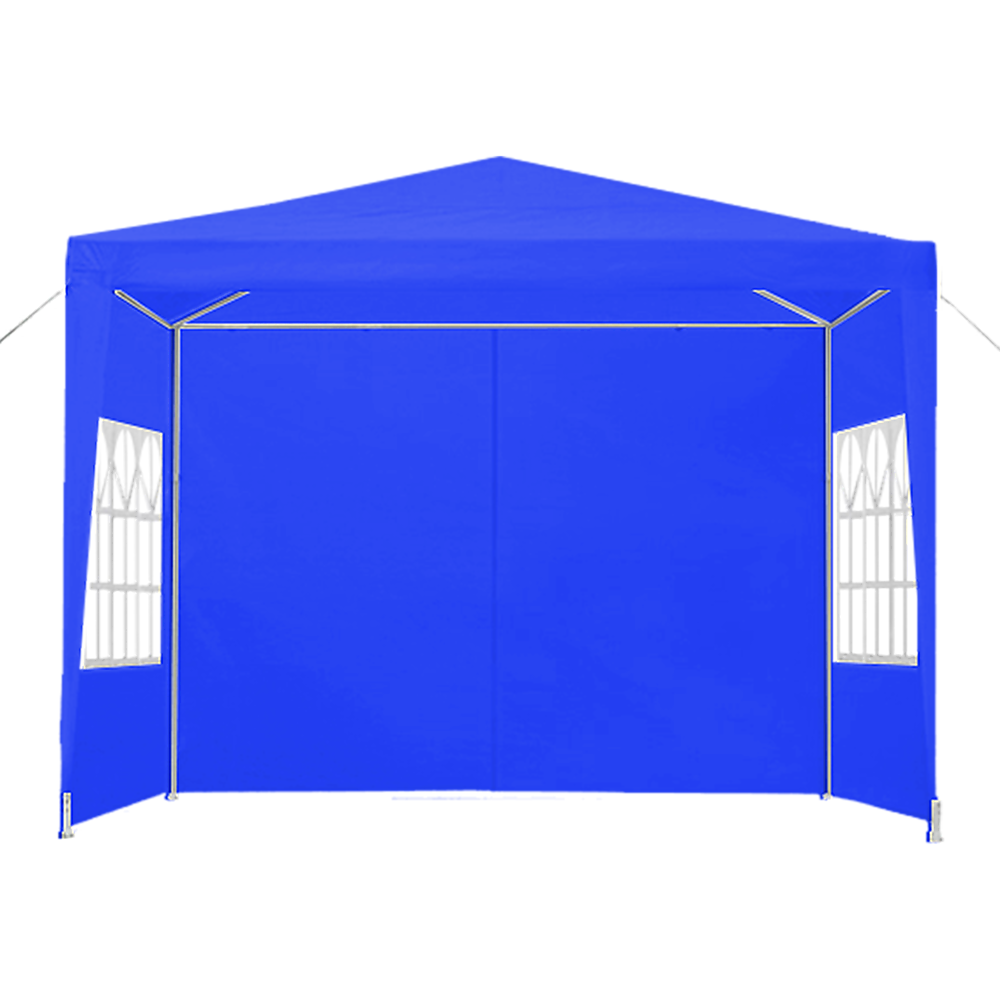 3x3m Gazebo Outdoor Marquee Tent Canopy Blue - Melbourne Home & Living