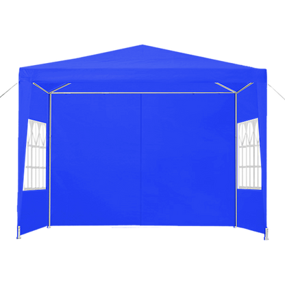 3x3m Gazebo Outdoor Marquee Tent Canopy Blue - Melbourne Home & Living