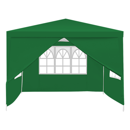 3x3m Gazebo Outdoor Marquee Tent Canopy Green - Melbourne Home & Living