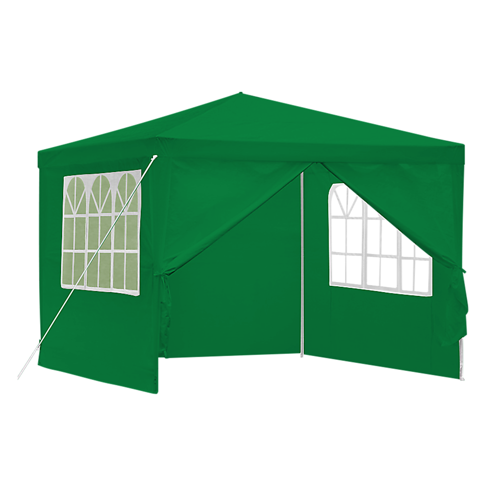 3x3m Gazebo Outdoor Marquee Tent Canopy Green - Melbourne Home & Living