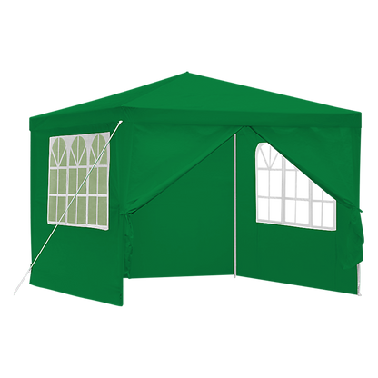 3x3m Gazebo Outdoor Marquee Tent Canopy Green - Melbourne Home & Living