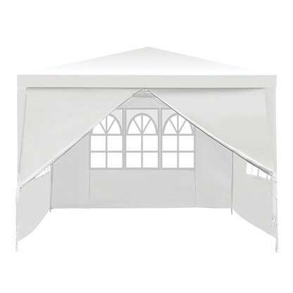 3x3m Gazebo Outdoor Marquee Tent Canopy White - Melbourne Home & Living