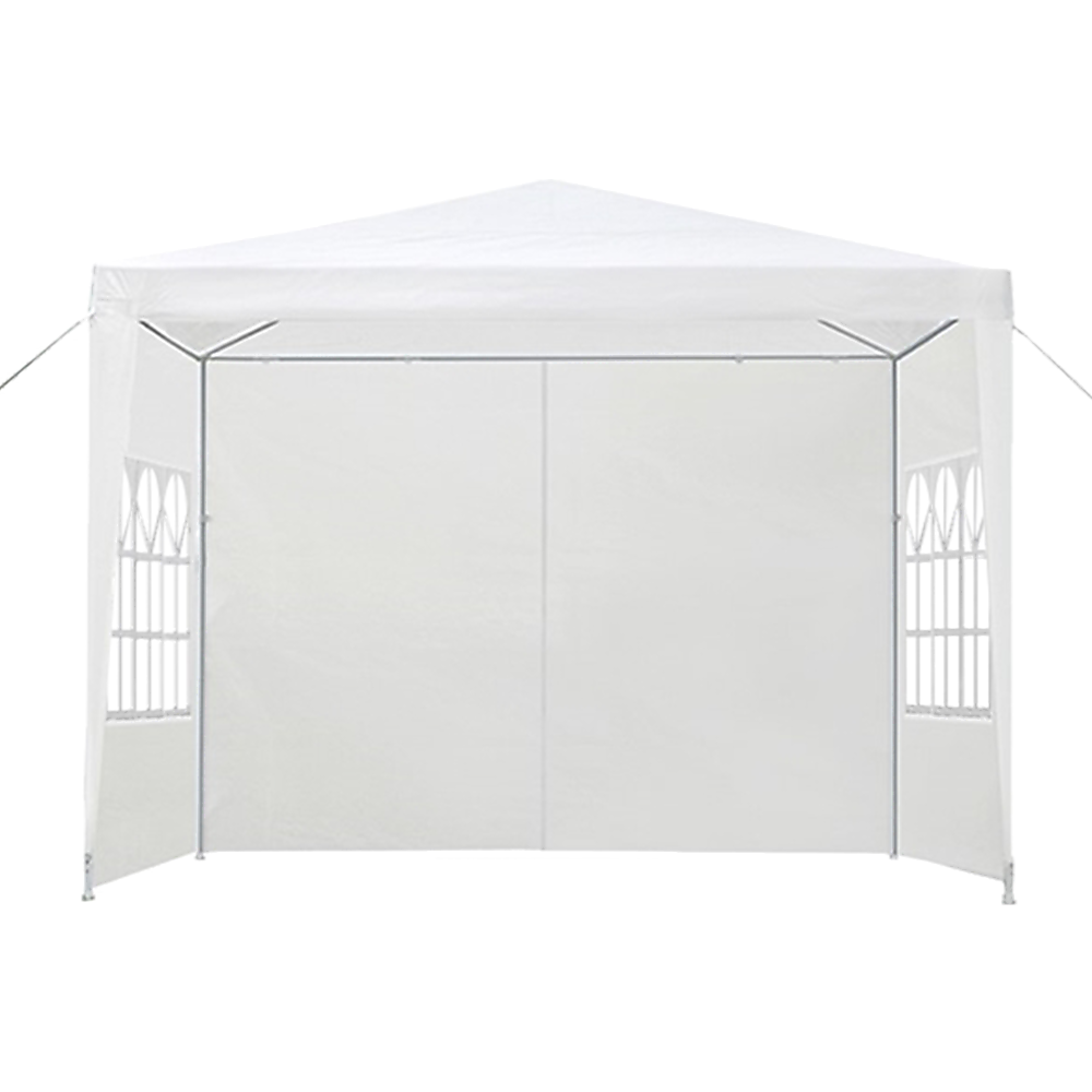 3x3m Gazebo Outdoor Marquee Tent Canopy White - Melbourne Home & Living