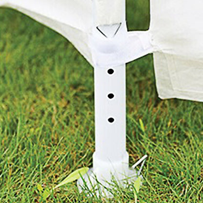 3x9m Wedding Outdoor Gazebo Marquee Tent Canopy White - Melbourne Home & Living