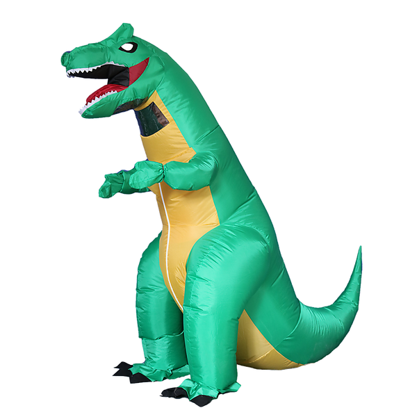  Dino Inflatable Costume With Battery-powered fan unit