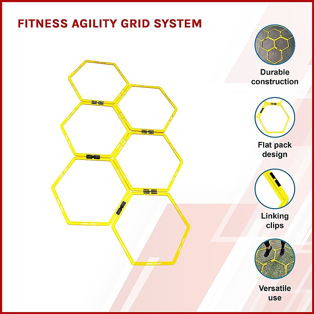 Fitness Agility Grid System - Melbourne Home & Living