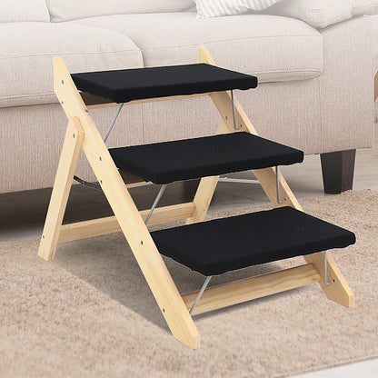3 Steps Portable Dog Cat Pet Stairs - Melbourne Home & Living