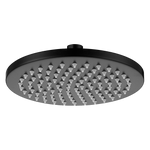 200mm Shower Head Round 304SS Showerhead Electroplated Matte Black Finish