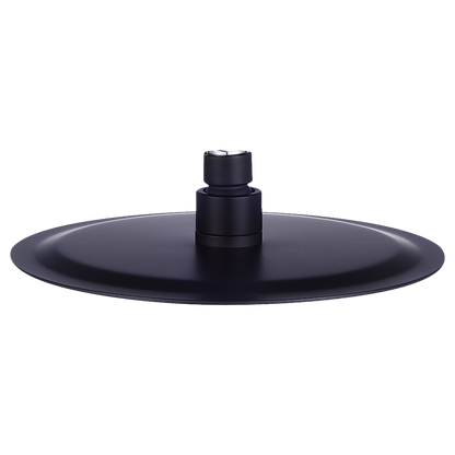 200mm Shower Head Round 304SS Showerhead Electroplated Matte Black Finish