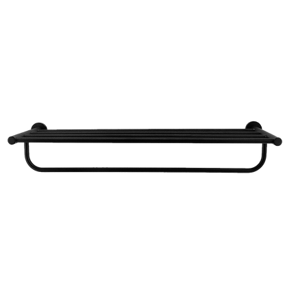 Classic Towel Bar Rail Bathroom Electroplated Matte Black Finish